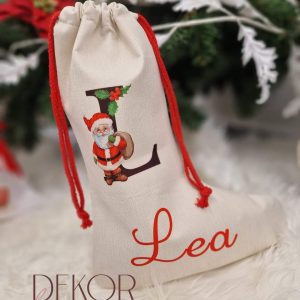 Personalisierter Nikolausstiefel, Nikolaussocke